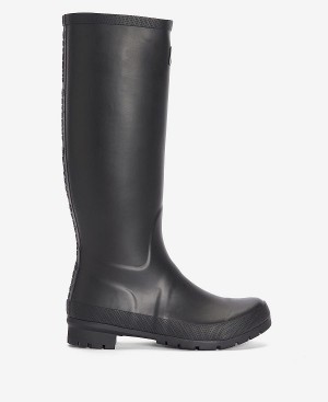 Barbour Abbey Wellington Boots Black | BABO89929