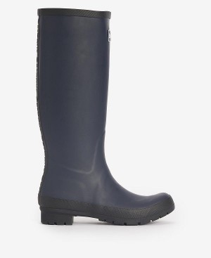 Barbour Abbey Wellington Boots Navy | BABO89921