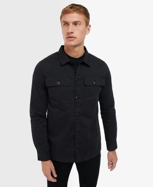 Barbour Adey Overshirt Black | BABO87651