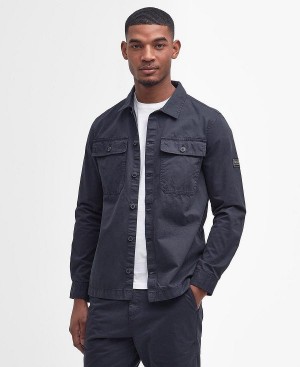 Barbour Adey Overshirt Dark Navy | BABO87990