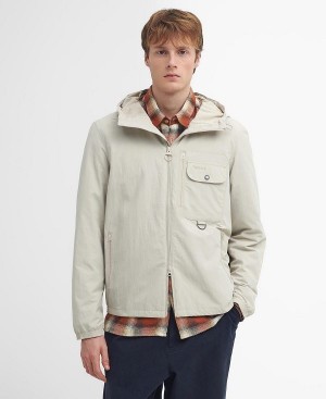 Barbour Angler Showerproof Jacket Beige | BABO87455