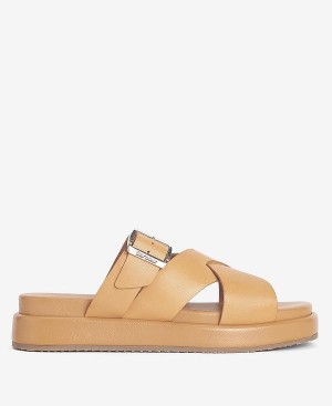 Barbour Annalise Sandals Tan | BABO89892