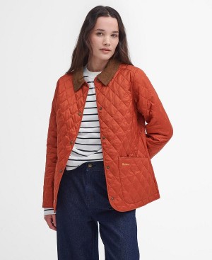 Barbour Annandale Quilted Jacket Spiced Pumpkin | BABO89330