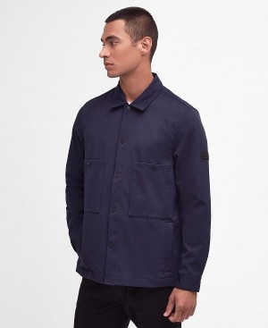 Barbour Aspect Overshirt Sapphire Navy | BABO87954