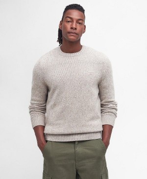 Barbour Atley Knitted Jumper Grey | BABO88591