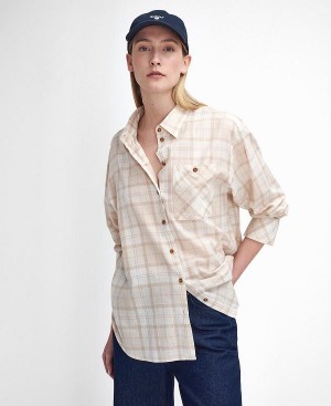 Barbour Aubrey Regular Long-sleeved Shirt Ancient Loden Tartan | BABO89513