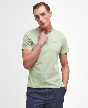 Barbour Austwick T-shirt Green | BABO88379