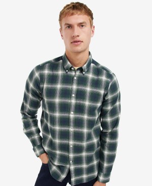 Barbour B.Intl Kershaw Shirt Racing Green | BABO87599