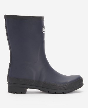 Barbour Banbury Wellington Boots Navy | BABO89917