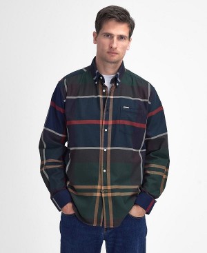 Barbour Bearpark Regular Long-sleeved Shirt Multi | BABO87898