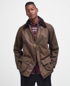 Barbour Beaufort® Waxed Jacket Bark | BABO87169