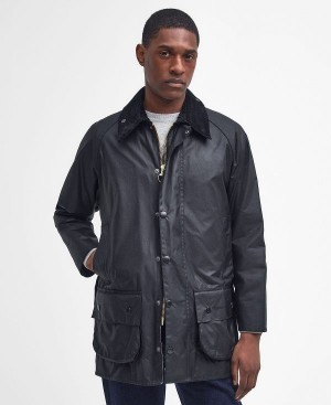 Barbour Beaufort® Waxed Jacket Black | BABO87171