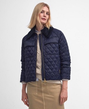 Barbour Beauly Quilted Jacket Navy/Classic | BABO89375