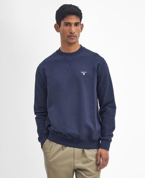 Barbour Beckhill Sweatshirt Classic Navy | BABO88478