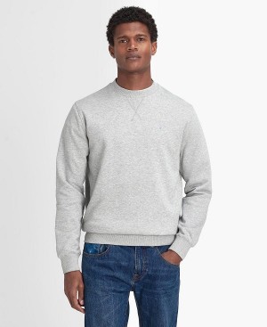 Barbour Beckhill Sweatshirt Grey | BABO88487