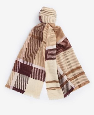 Barbour Blair Tartan Scarf Ancient Loden | BABO90102