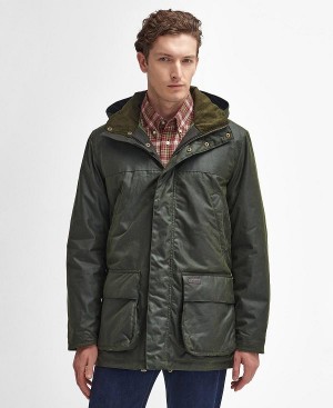 Barbour Bleaberry Waxed Jacket Fern | BABO87269