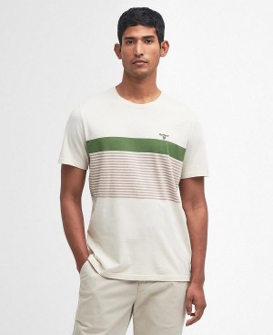 Barbour Braeside Striped T-shirt Rainy Day | BABO88346