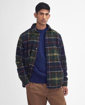 Barbour Bryson Tartan Fleece Overshirt Multi | BABO87995