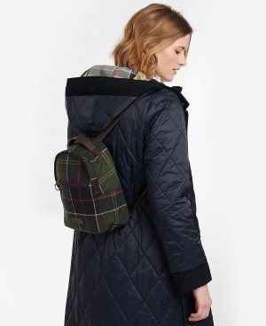 Barbour Caley Tartan Backpack Classic Tartan | BABO89991