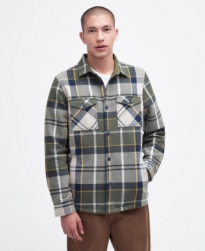 Barbour Cannich Overshirt Forest Mist Tartan | BABO87996