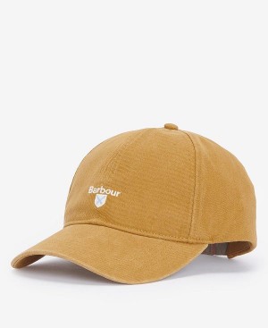 Barbour Cascade Sports Cap Yellow | BABO88979