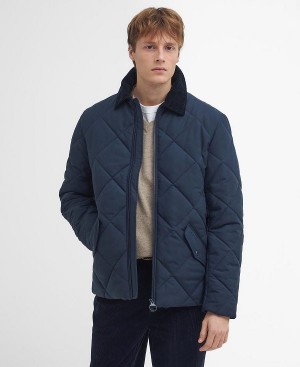 Barbour City Chelsea Quilted Jacket Classic Navy | BABO87375