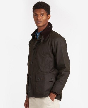 Barbour Classic Bedale® Waxed Jacket Olive | BABO87215