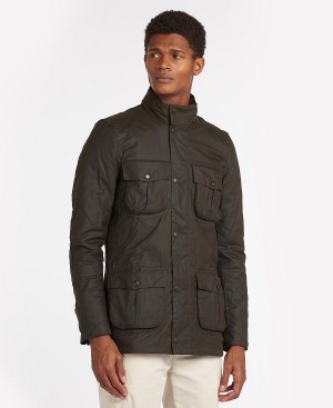 Barbour Corbridge Wax Jacket Olive | BABO87206