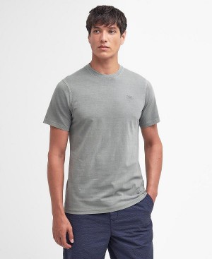 Barbour Cotton T-shirt Grey | BABO88310