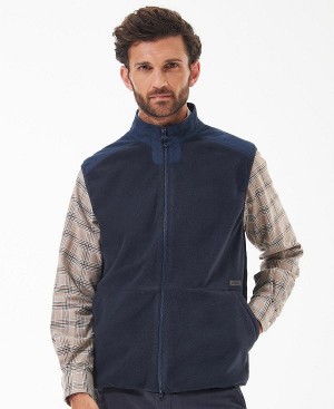 Barbour Country Fleece Gilet Navy | BABO88718