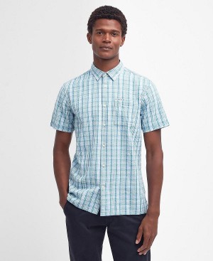 Barbour Deanfield Regular Shirt Sky | BABO87759