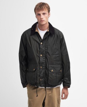 Barbour Deck Waxed Jacket Archive Olive | BABO87199