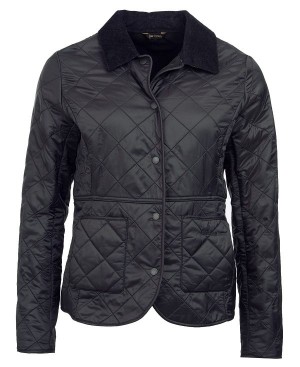 Barbour Deveron Polarquilt Jacket Navy | BABO89344