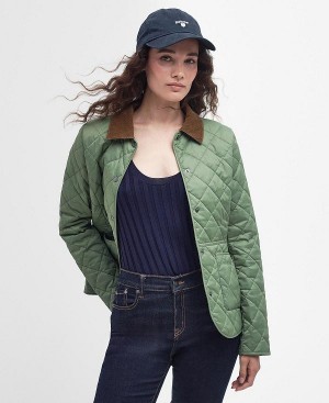 Barbour Deveron Quilted Jacket Bayleaf | BABO89295