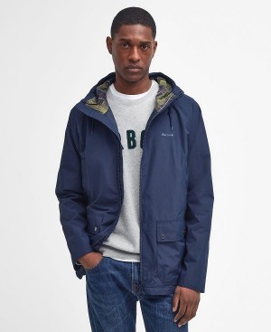 Barbour Domus Waterproof Jacket Navy | BABO87417