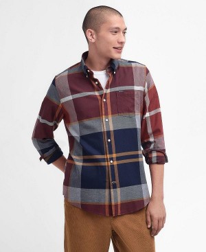 Barbour Dunoon Tailored Shirt Brown | BABO87669