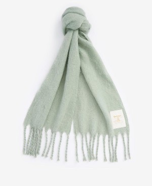 Barbour Ellison Scarf Soft Mint | BABO90110