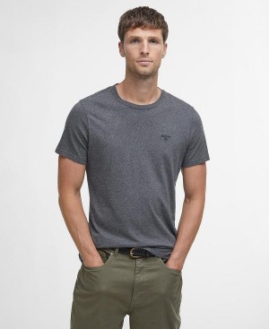 Barbour Essential Sports T-shirt Grey | BABO88286