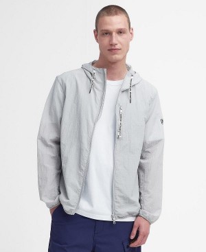 Barbour Exchange Hooded Jacket Grey | BABO88462