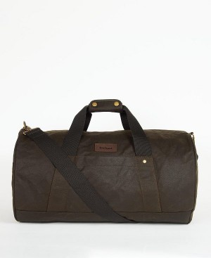 Barbour Explorer Wax Duffle Bag Navy | BABO88933