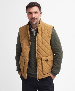 Barbour Fernwood Quilted Gilet Camel | BABO87554