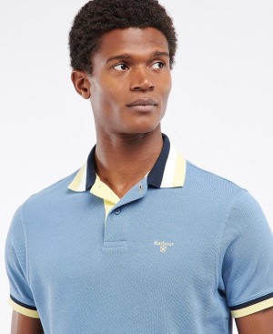 Barbour Finkle Polo Shirt Dusty Mint | BABO88022