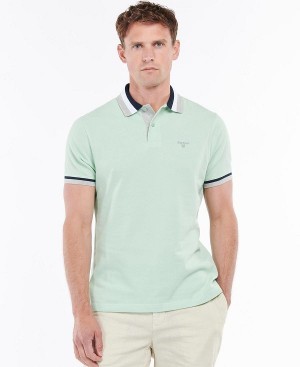 Barbour Finkle Polo Shirt Green | BABO88024