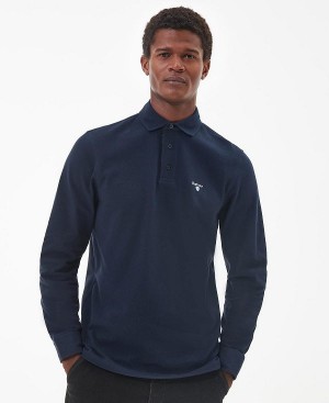 Barbour Firbank Polo Shirt Navy | BABO88216