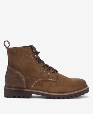 Barbour Foggy Derby Boots Classic Brown | BABO88861