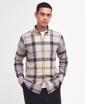 Barbour Glendale Tailored Fit Shirt Dress Tartan | BABO87857