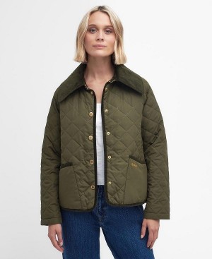 Barbour Gosford Quilted Jacket Army Green | BABO89307