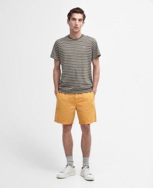 Barbour Grindle Shorts Honey Gold | BABO88763