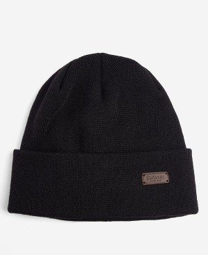 Barbour Healey Beanie Classic Black | BABO89063